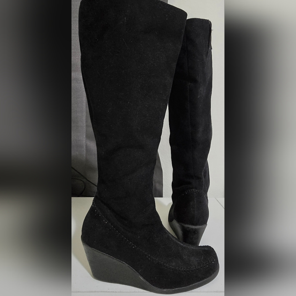 Aerosoles whats what black boots size 6 - Picture 3 of 7